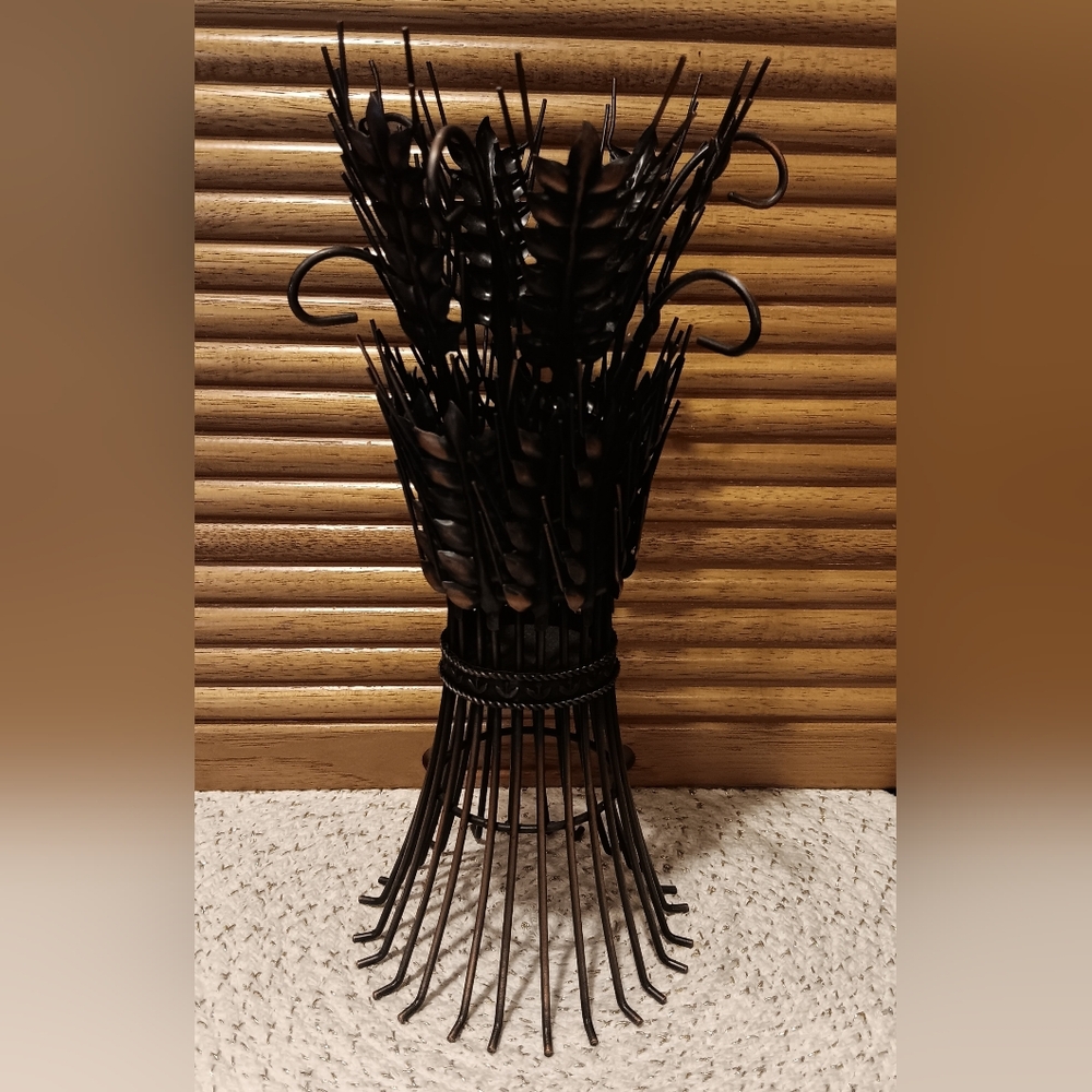 Hallmark Bronze Metal Wheat Candleholder